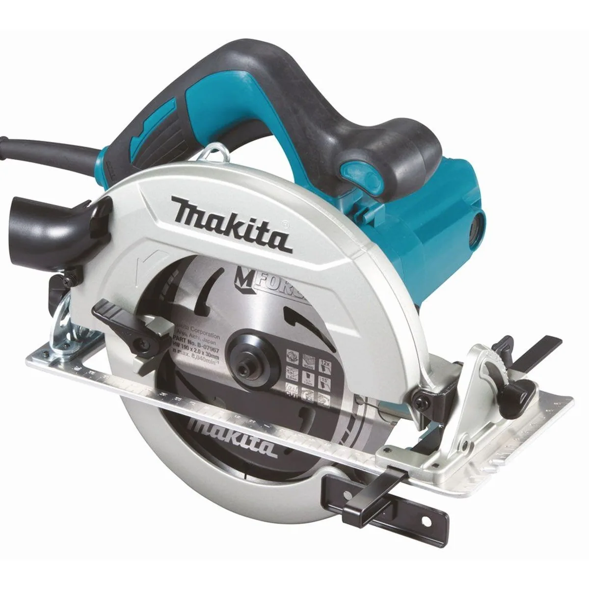 Makita HS7611 Handkreissäge, 1.600 W, 65 mm Schnitttiefe, 5.500 min⁻¹