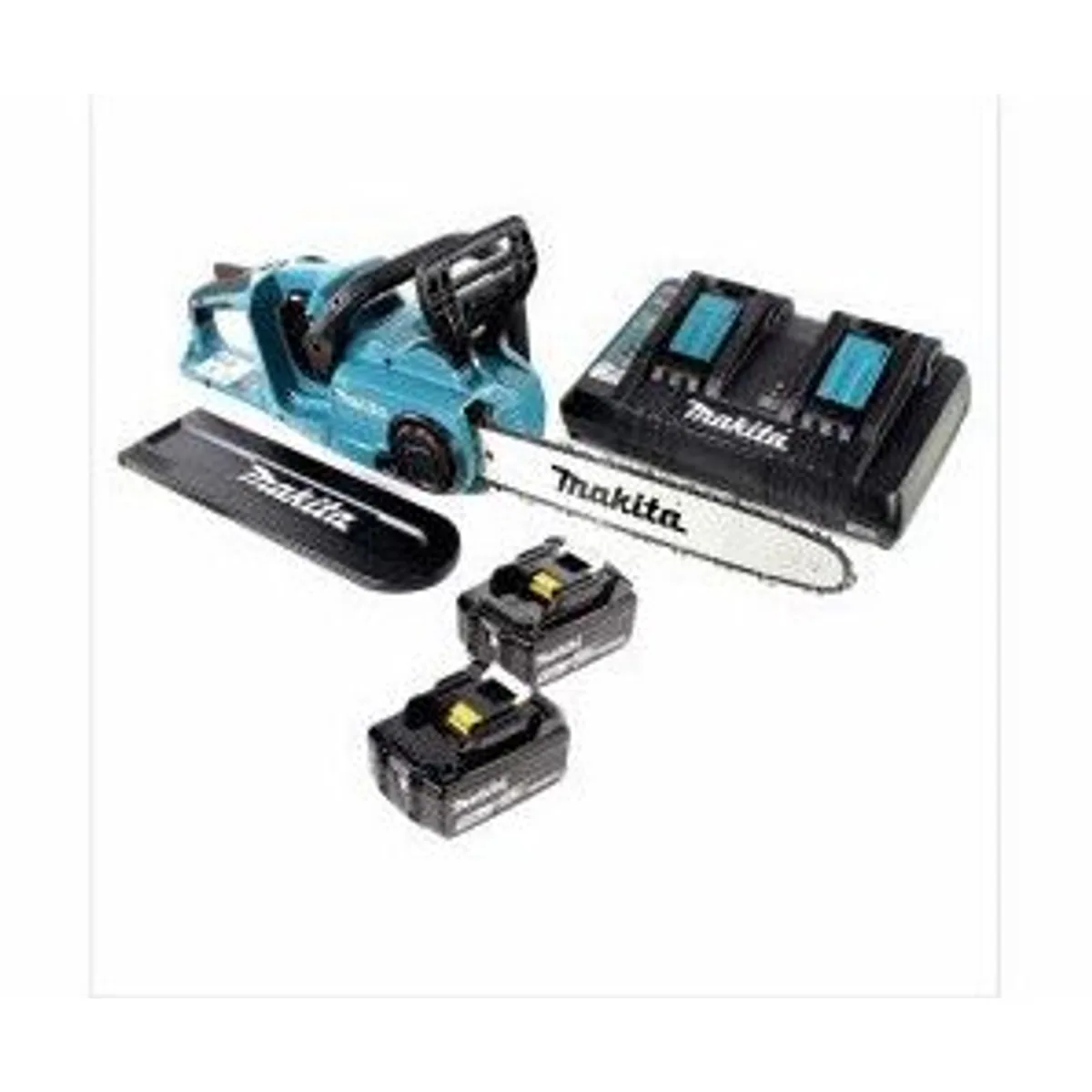 Makita DUC353PT2 Akku-Kettensäge, 2 x 5 Ah Akkus, Doppel-Ladegerät 5