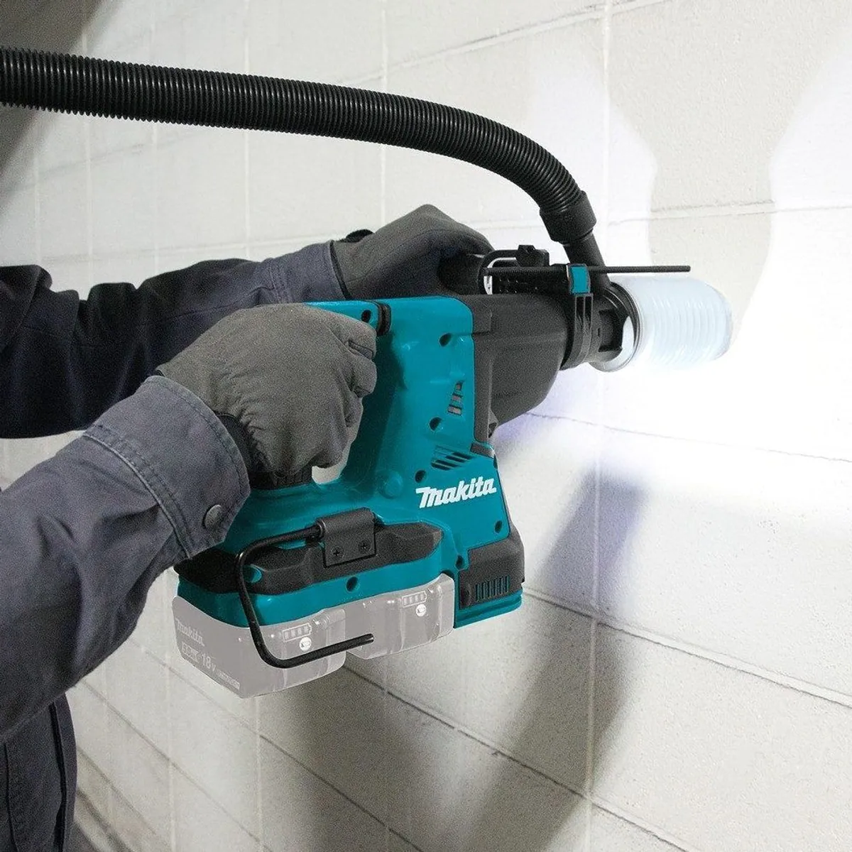 Makita DHR280ZJ Akku-Kombibohrhammer, 28 mm, SDS-PLUS, max. 980 U/min 2