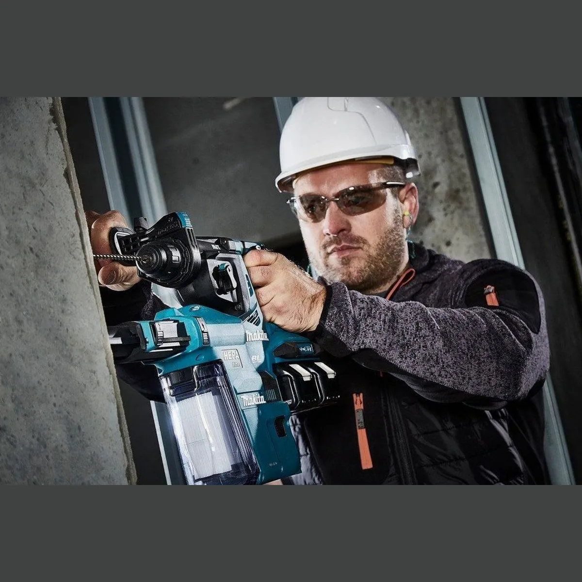 Makita DHR280ZJ Akku-Kombibohrhammer, 28 mm, SDS-PLUS, max. 980 U/min 5