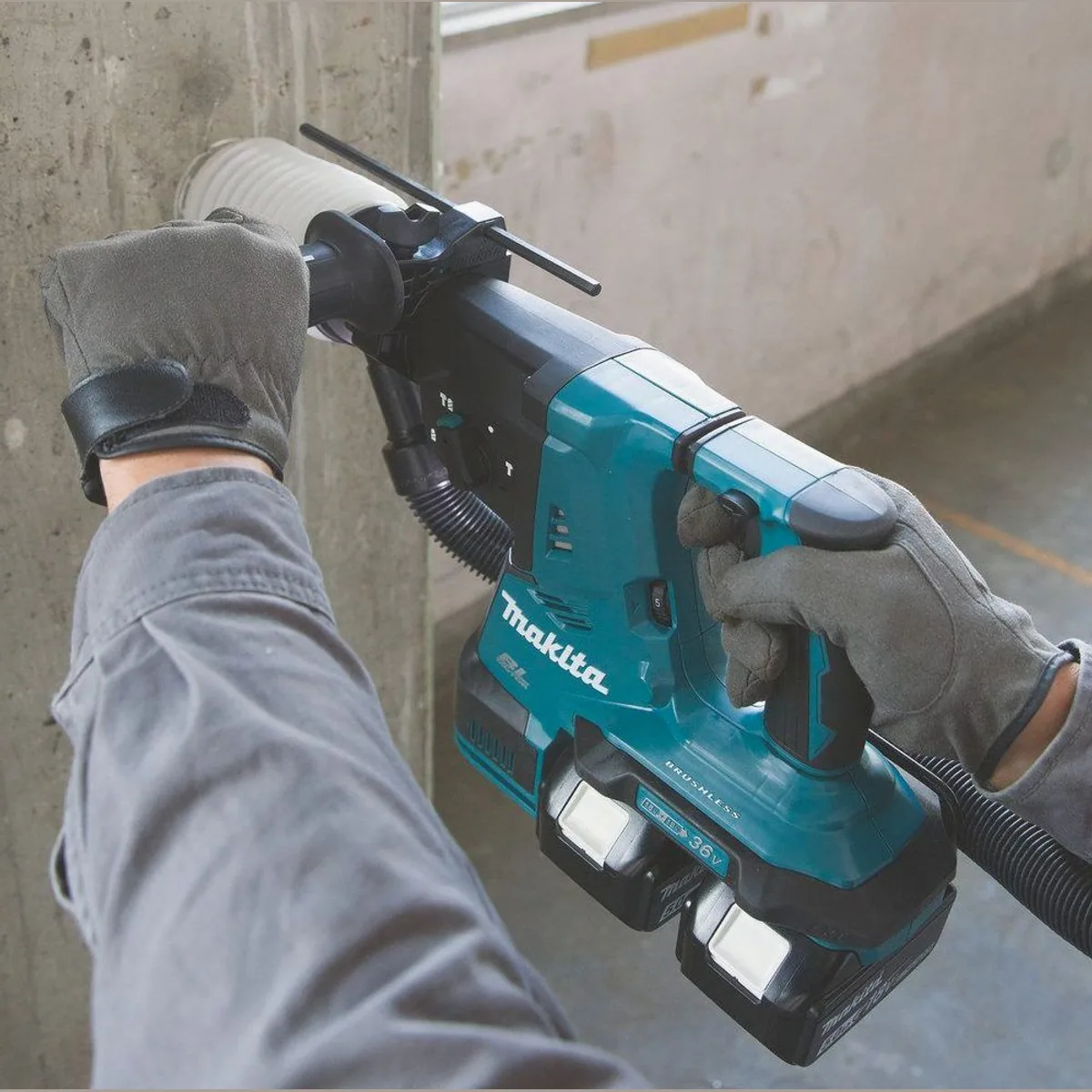 Makita DHR281ZJ Akku-Kombibohrhammer, 980 U/min, SDS-PLUS, inkl. Koffer 2