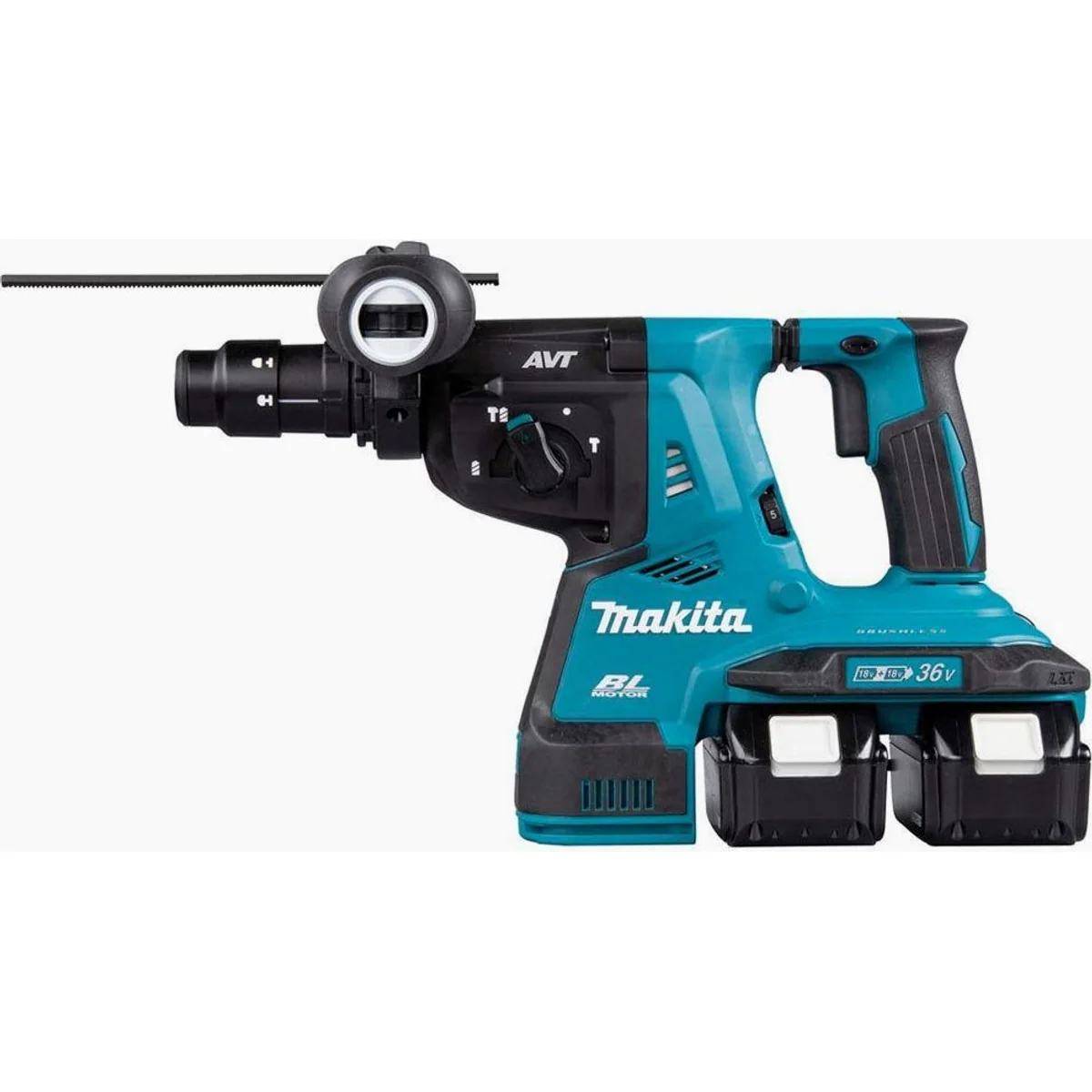 Makita DHR281ZJ Akku-Kombibohrhammer, 980 U/min, SDS-PLUS, inkl. Koffer 4