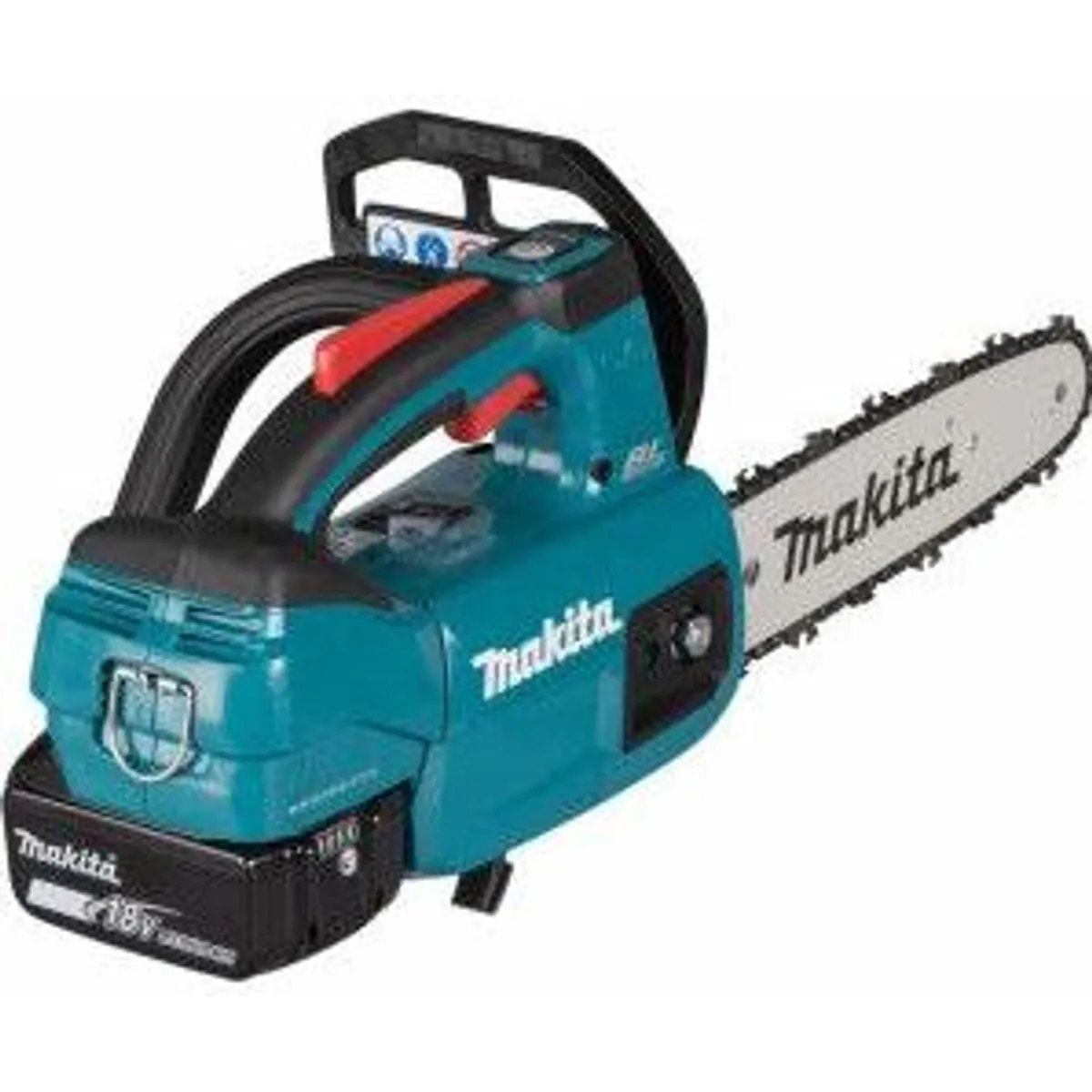 Makita DUC254, kabellose Kettensäge, 2x Akku, leistungsstark und handlich