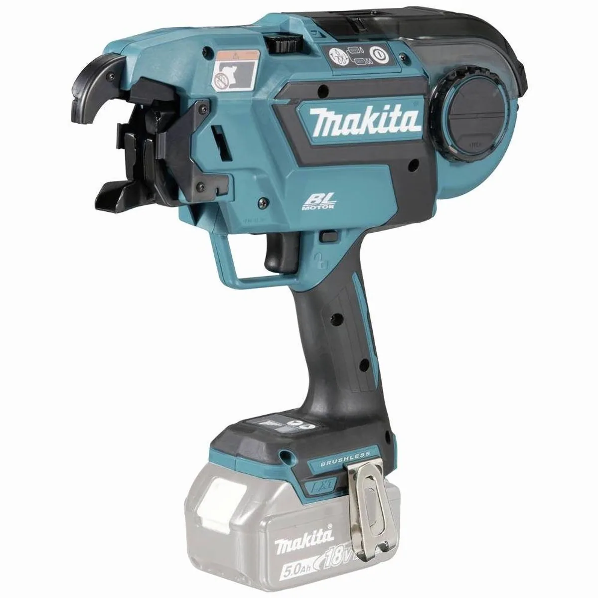 Makita DTR180ZJ Akku-Bewehrungsverbinder, 18 V Leistung, kompakt und leistungsstark