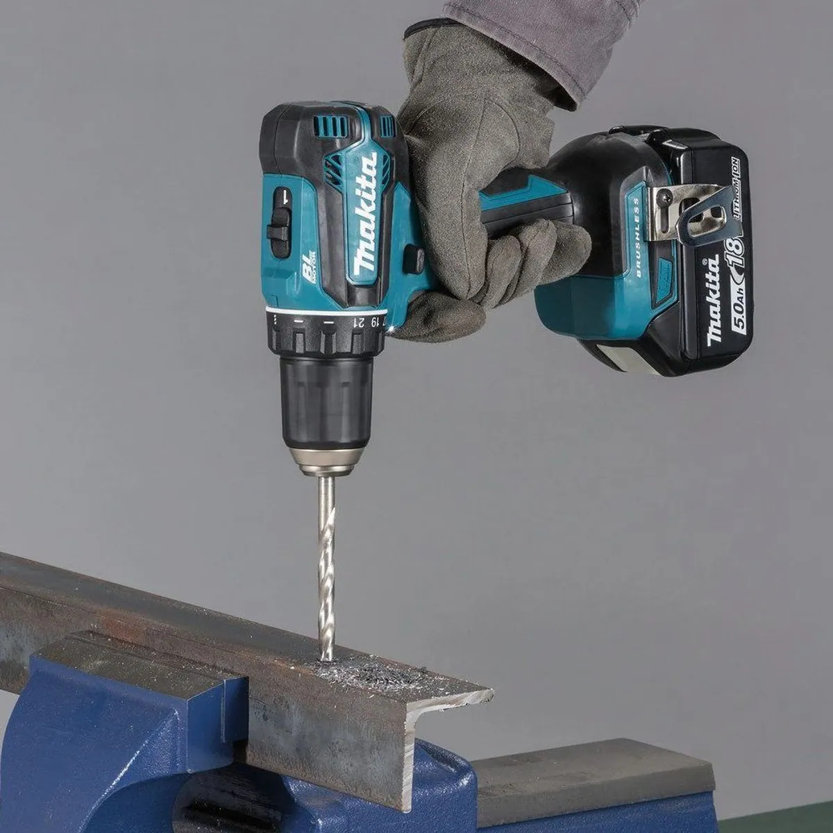 Makita DDF485RFJ Akku-Bohrschrauber, 2-Gang-Getriebe, bürstenloser Motor 2