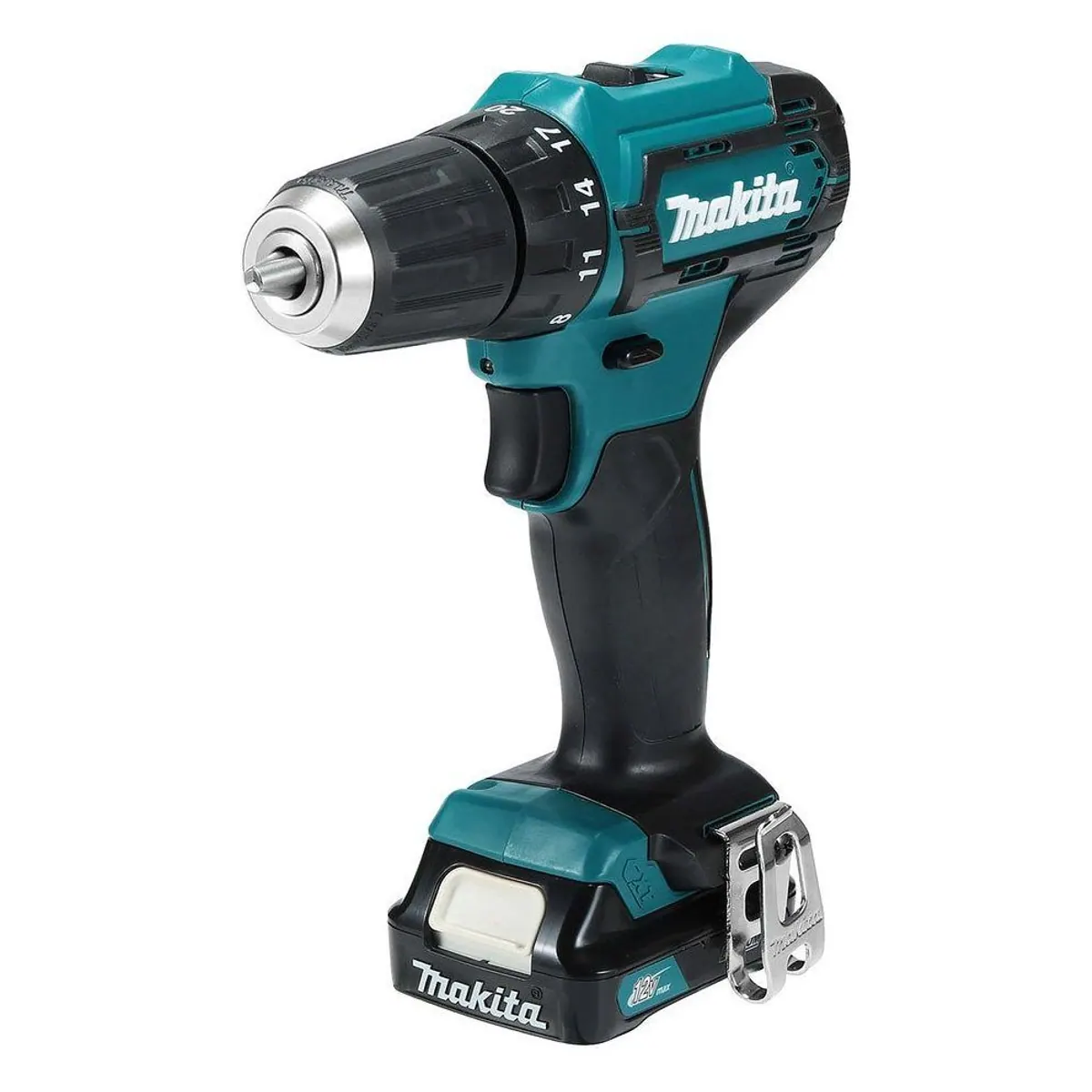 Makita DF333DSAE Akku-Bohrschrauber 12V, max. 1700 U/min, inkl. 2 Akkus und Koffer 3