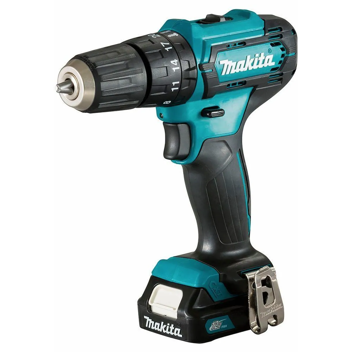 Makita HP333DSAX1 Akku-Schlagbohrschrauber, 1700 U/min, inkl. 2 Akkus und Ladegerät
