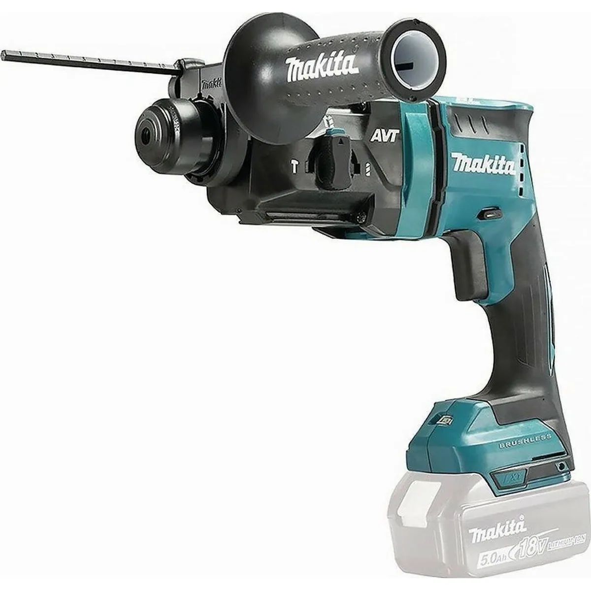 Makita DHR182Z Kombihammer, 18 V, SDS-Plus, bürstenlos, AWS