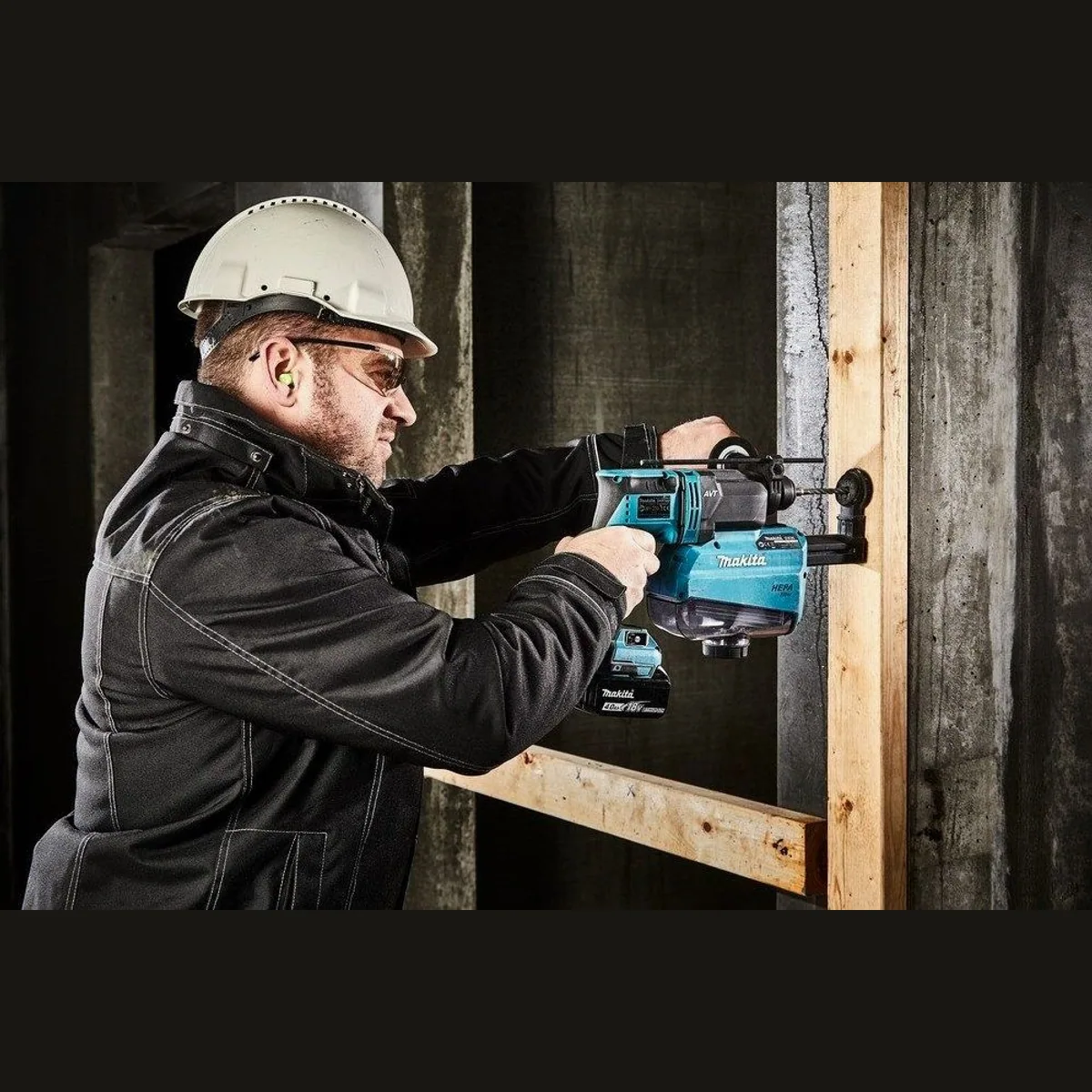 Makita DHR182RTWJ Akku-Kombibohrhammer, 18 V, hohe Leistung & Komfort 3