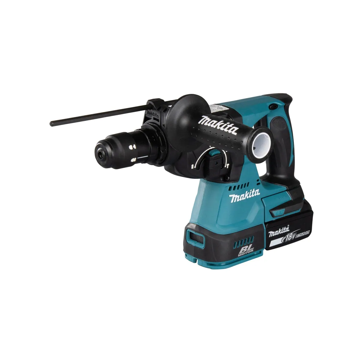 Makita DHR243RT Akku-Kombihammer, 18V, 5,0Ah, SDS-PLUS mit Staubabsaugung 2