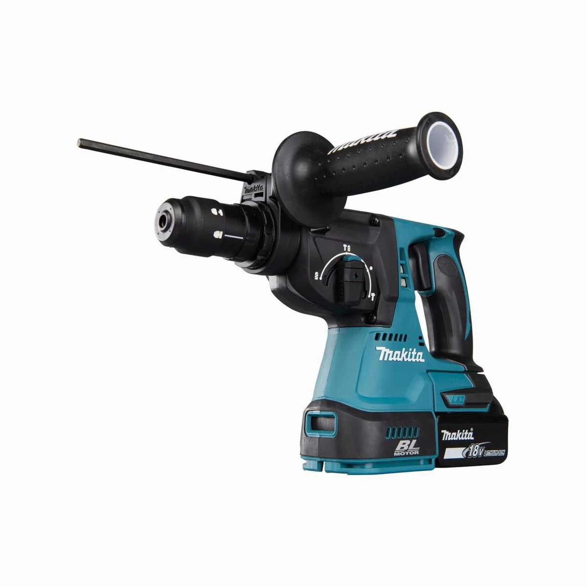 Makita DHR243RT Akku-Kombihammer, 18V, 5,0Ah, SDS-PLUS mit Staubabsaugung 3