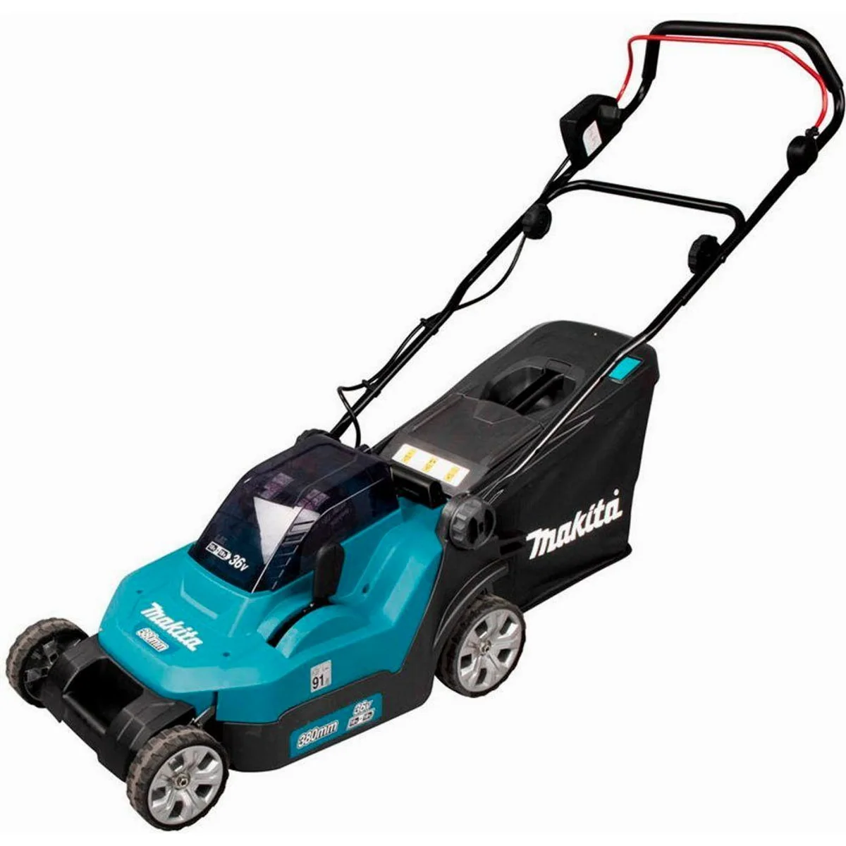 Makita DLM382Z Akkurasenmäher, 38 cm Schnittbreite, geräuscharm und leicht bedienbar 3