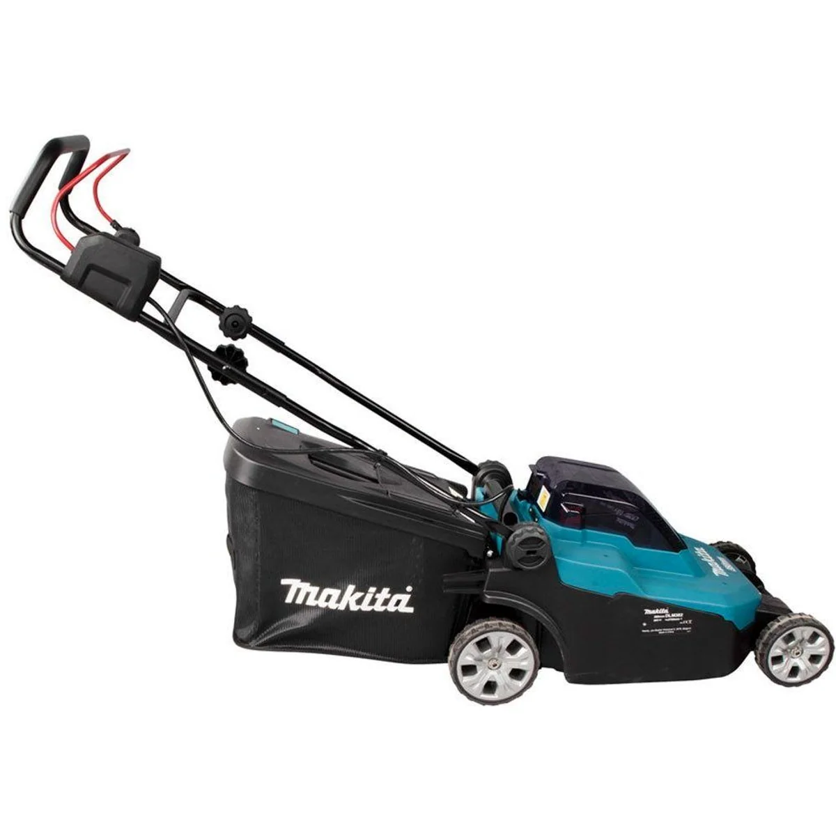 Makita DLM382Z Akkurasenmäher, 38 cm Schnittbreite, geräuscharm und leicht bedienbar 5