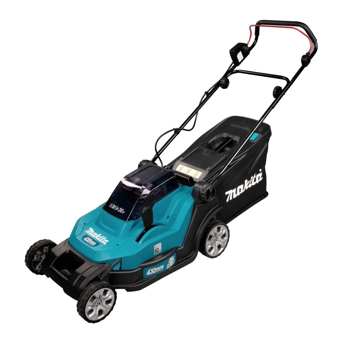 Makita DLM432Z Akkurasenmäher, 43 cm Schnittbreite, geräuscharm, 2x18V LXT 4