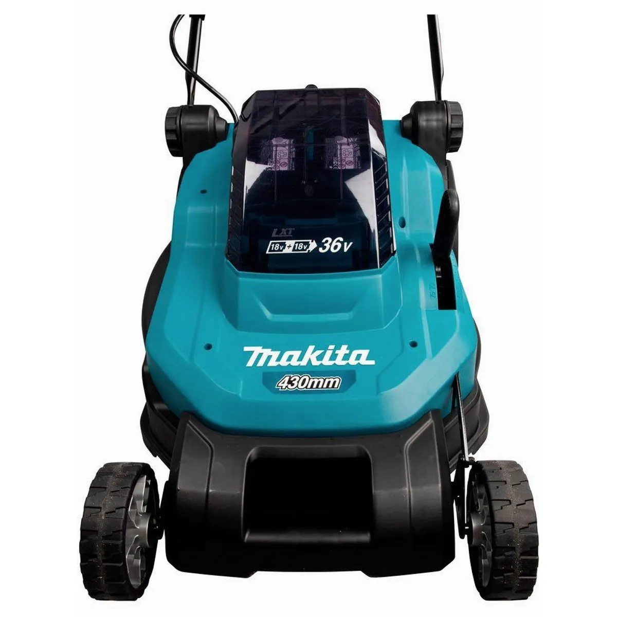 Makita DLM432Z Akkurasenmäher, 43 cm Schnittbreite, geräuscharm, 2x18V LXT 5