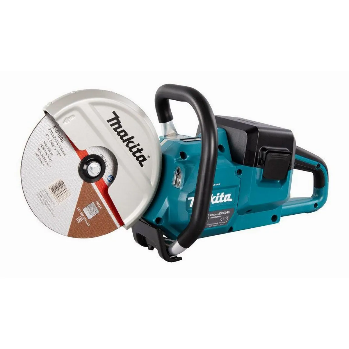 Makita DCE090ZX1 Akku-Trennschleifer, 2x18V, max. 6600 U/min
