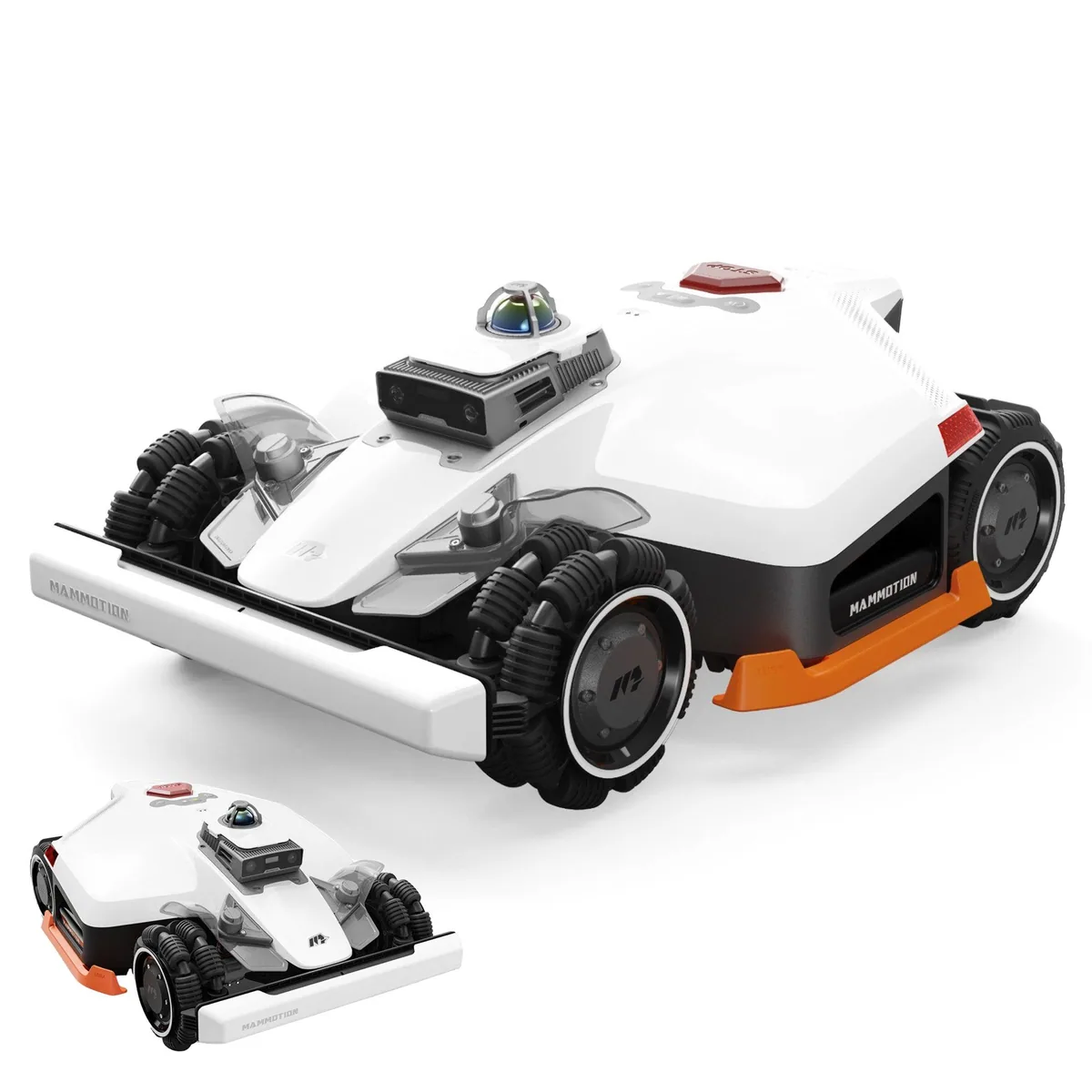 Mammotion LUBA 3 AWD Mähroboter, 360° LiDAR + Dual-Kamera-KI, Allradantrieb, bis 1500 m²