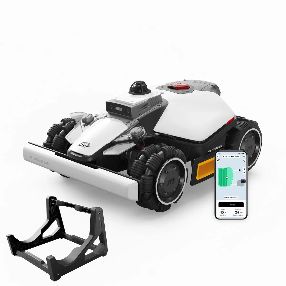 Mammotion LUBA Mini 2 AWD Mähroboter, 360° LiDAR, KI-Vision, bis 1500 m²