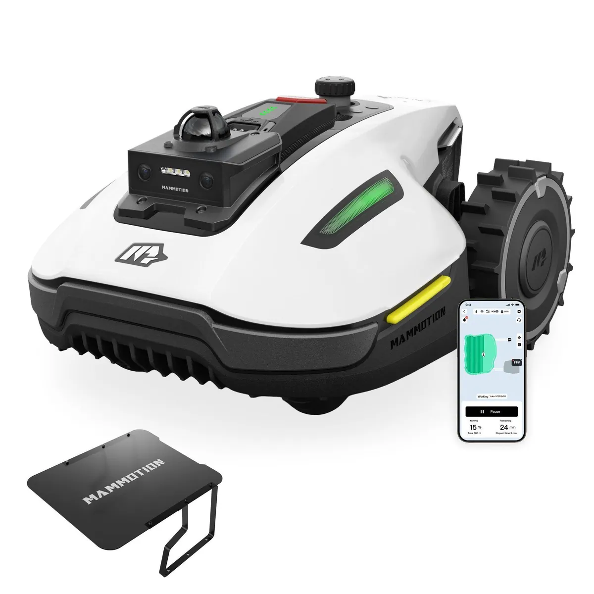 Mammotion YUKA Mini 2 Mähroboter, 360° LiDAR Navigation, DropMow-Modus, bis 1000 m²