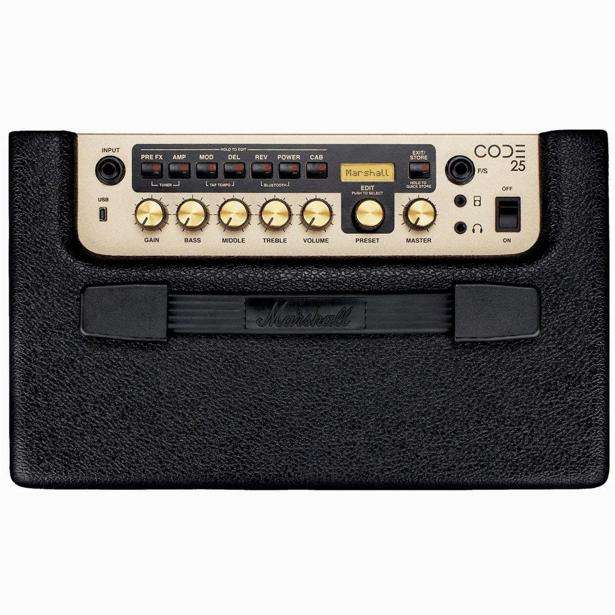 Marshall CODE 25 Combo-Verstärker, digitale Klangerzeugung, 100 Presets, Bluetooth 2