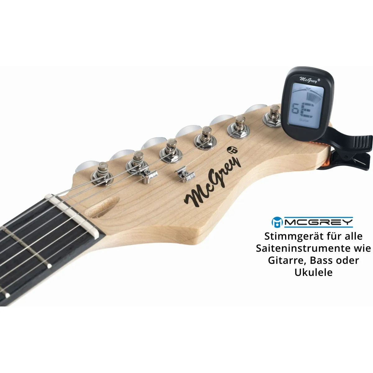 McGrey Rockit E-Gitarre ST-Style, 8-teiliges Komplettset mit Verstärker — ideal für Einsteiger 5