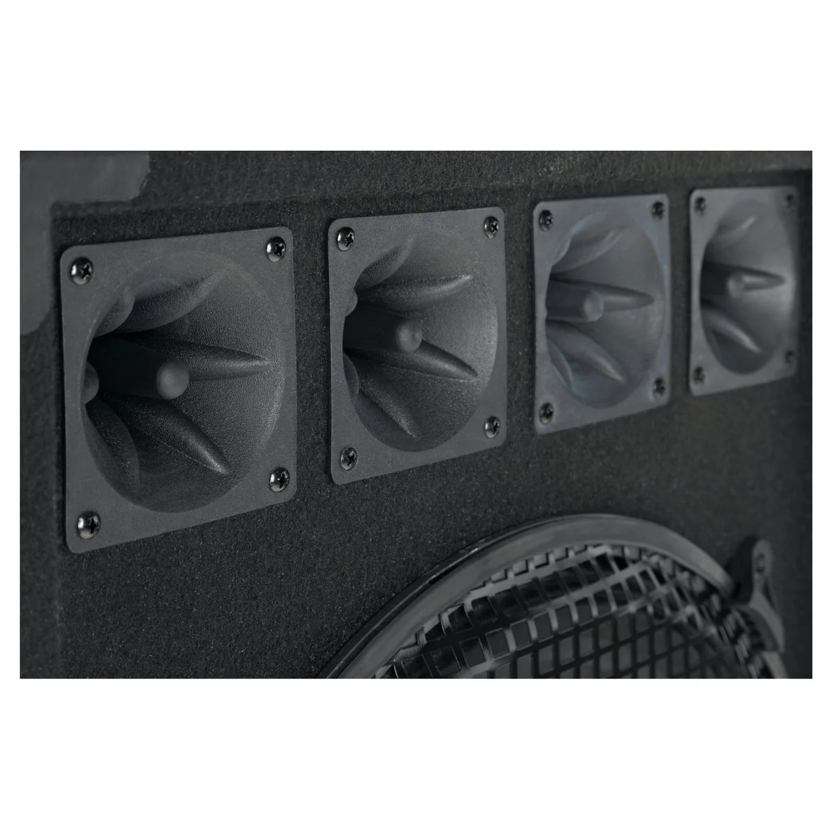 McGrey Party-2500 DJ Karaoke Komplettset, kraftvolle 800 W PA-Anlage mit Bluetooth und Mikrofonen 3