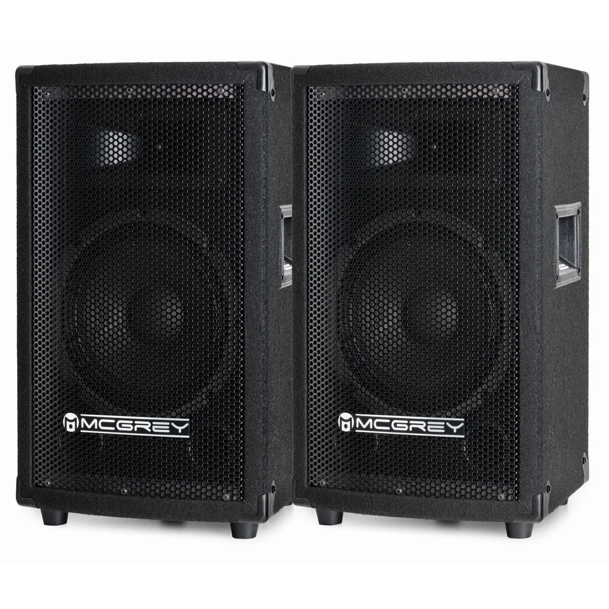 McGrey TP-8 DJ PA Passiv Box, 20 cm Woofer, robustes Holzgehäuse, flexible Anschlüsse