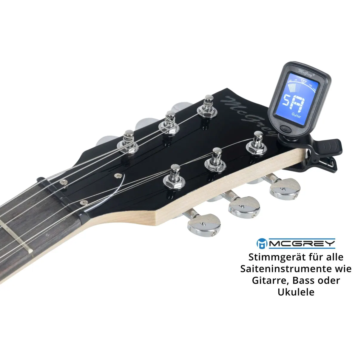 McGrey Rockit E-Gitarre, Double Cut Komplettset mit Verstärker und Zubehör 5