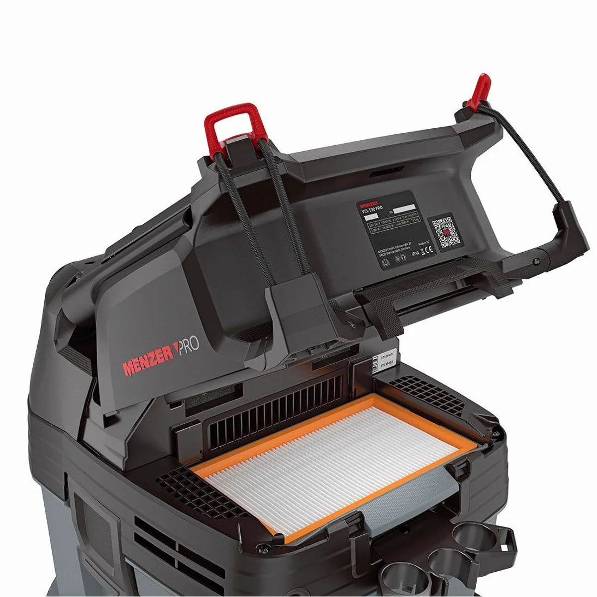 MENZER ETS 150 5.0 Exzenterschleifer, bürstenloser EC-Motor, 10.000 U/min, mit VCL 530 PRO Antistatic 4