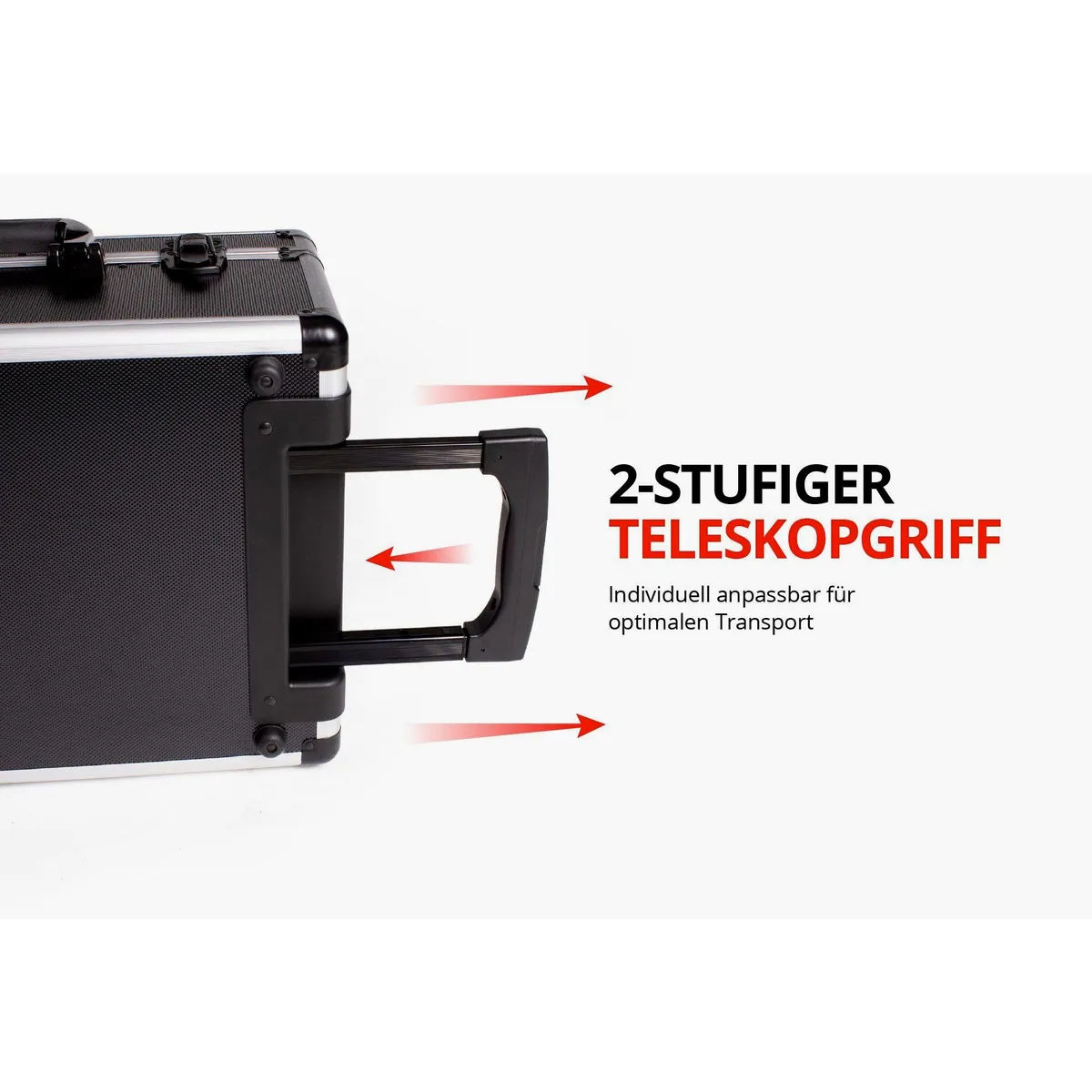 Mephisto-Tools Werkzeugset, 131 Teile, Chrom-Vanadium-Stahl — Teleskophandgriff, robuste Bauweise, praktische Mobilität 3