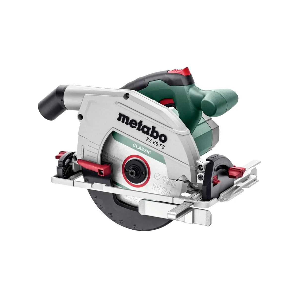 Metabo KS 66 FS Handkreissäge, präzise Schnitte, robust & vielseitig