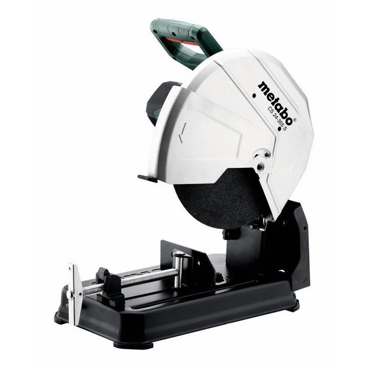 metabo CS 24-355 S Metalltrennschneider, kraftvoll und präzise — Gehrungseinstellung, Sanftanlauf, Handgriff