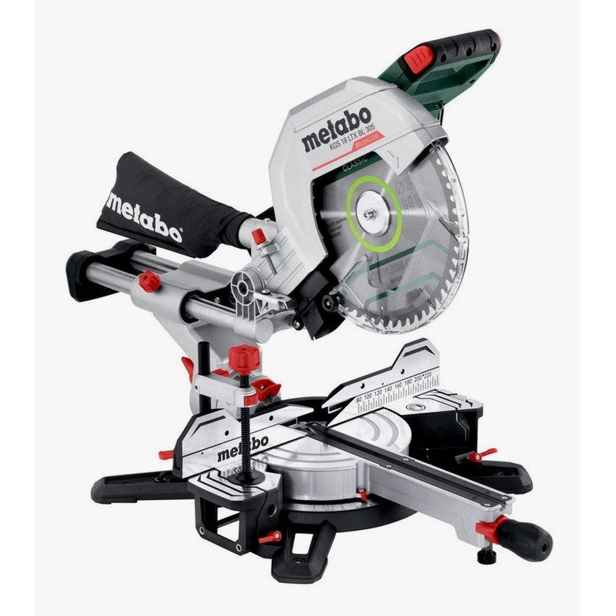 Metabo KGS 18 LTX BL 305 Akku-Kapp-Gehrungssäge, präzise und leistungsstark