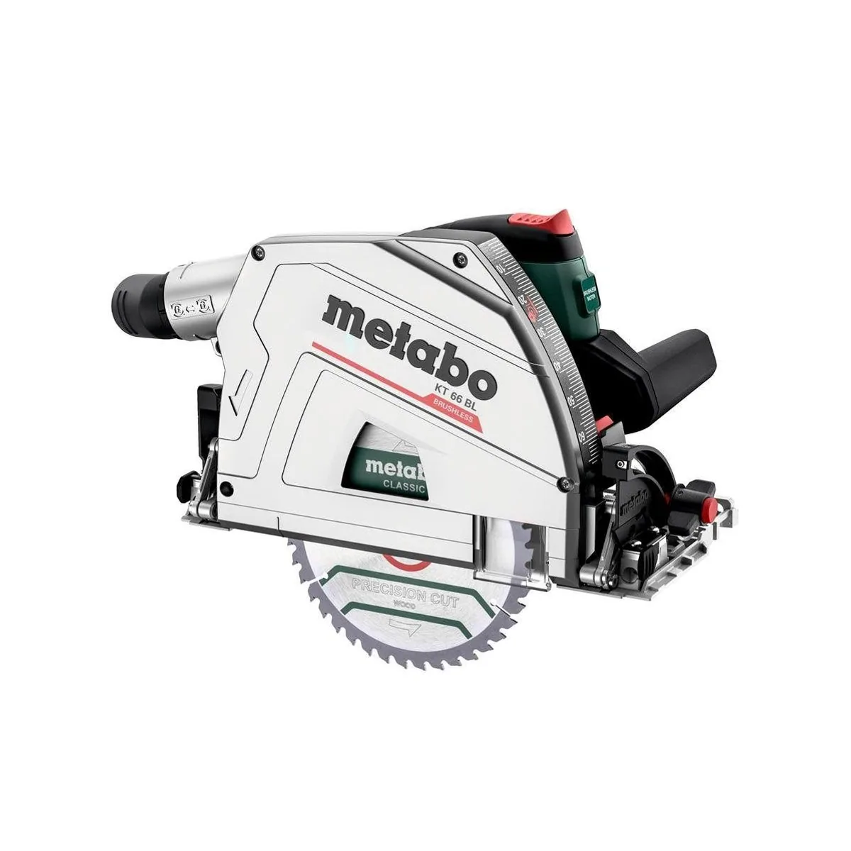 metabo Handkreissäge KT 66 BL, variable Drehzahl, kraftvoller Brushless-Motor, inkl. metaBOX 340 5