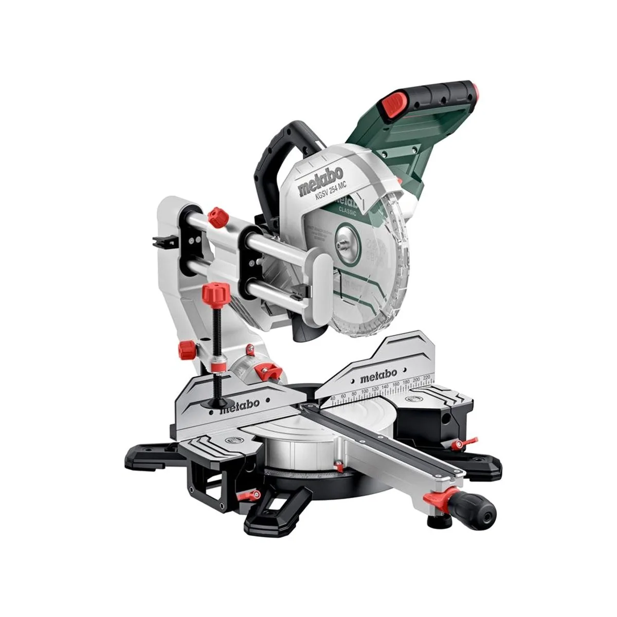 Metabo Kappsäge KGSV 254 MC, vielseitige Zugfunktion, inkl. Zubehör