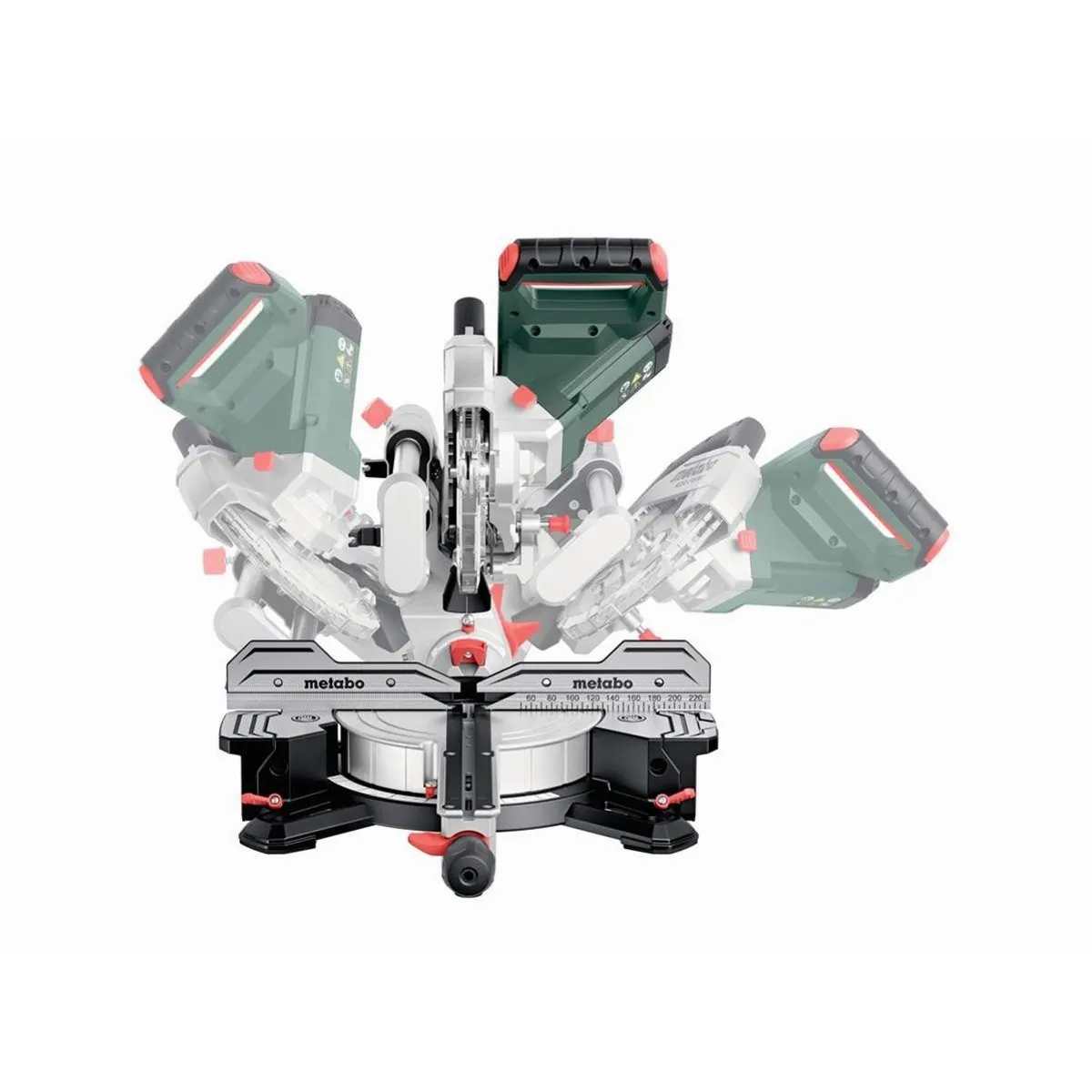 Metabo Kappsäge KGSV 254 MC, vielseitige Zugfunktion, inkl. Zubehör 3
