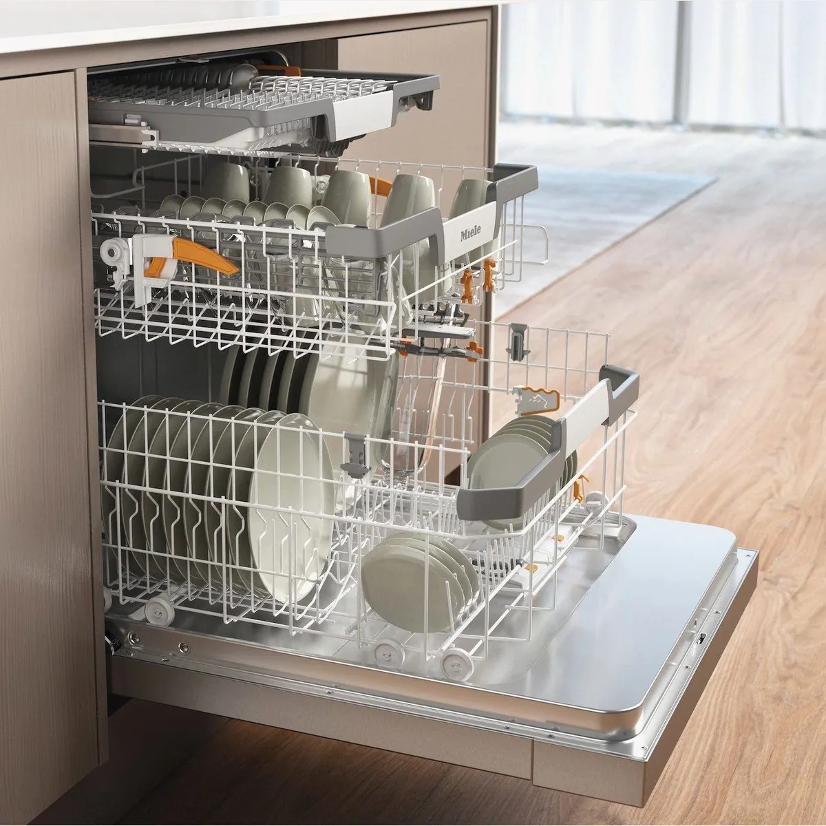 Miele G 7210 SCU Unterbaugeschirrspüler, 14 Maßgedecke, energieeffizient 3