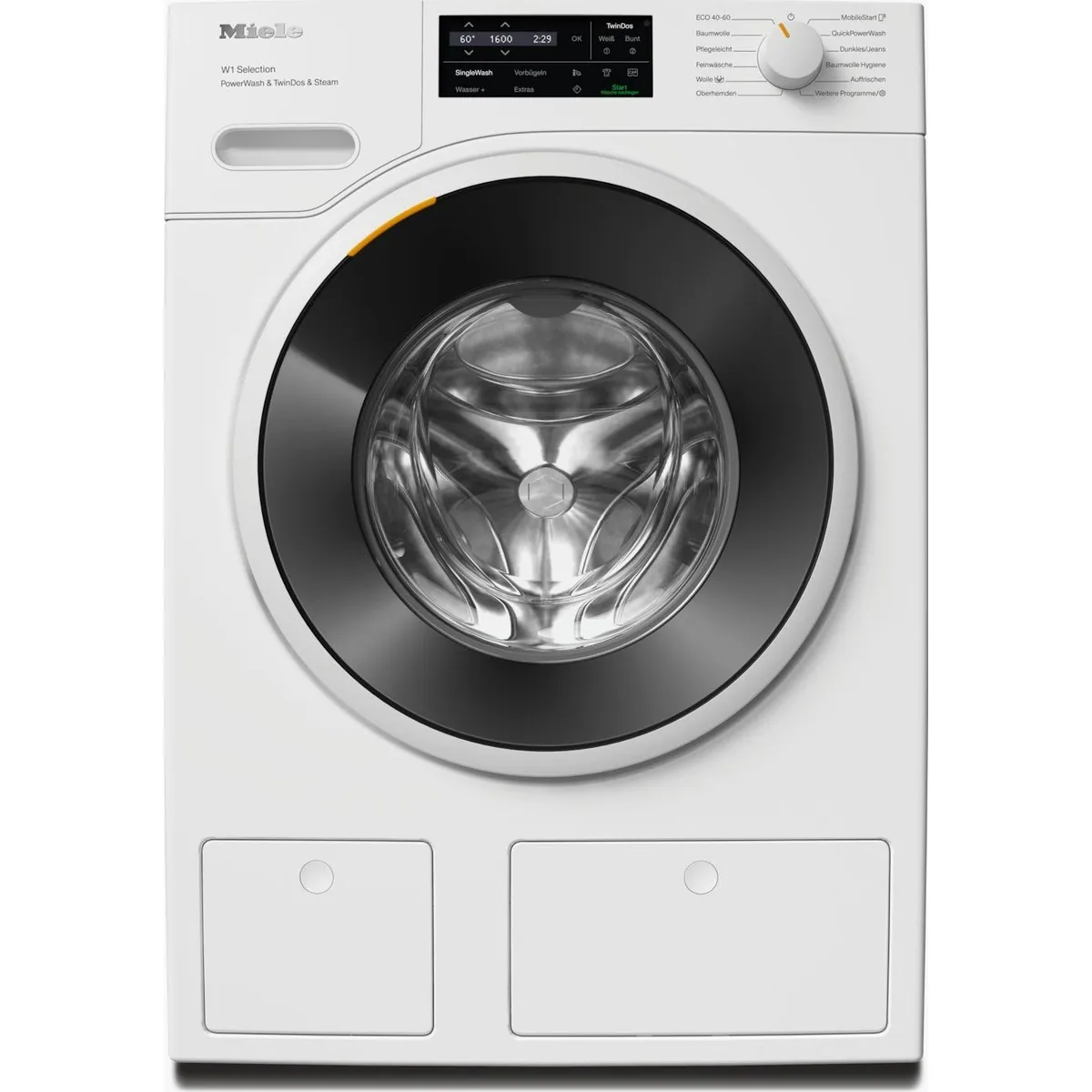 Miele WSJ883 WCS PWash&TDos&Steam, 9 kg, 1600 U/min, hohe Energieeffizienz 2