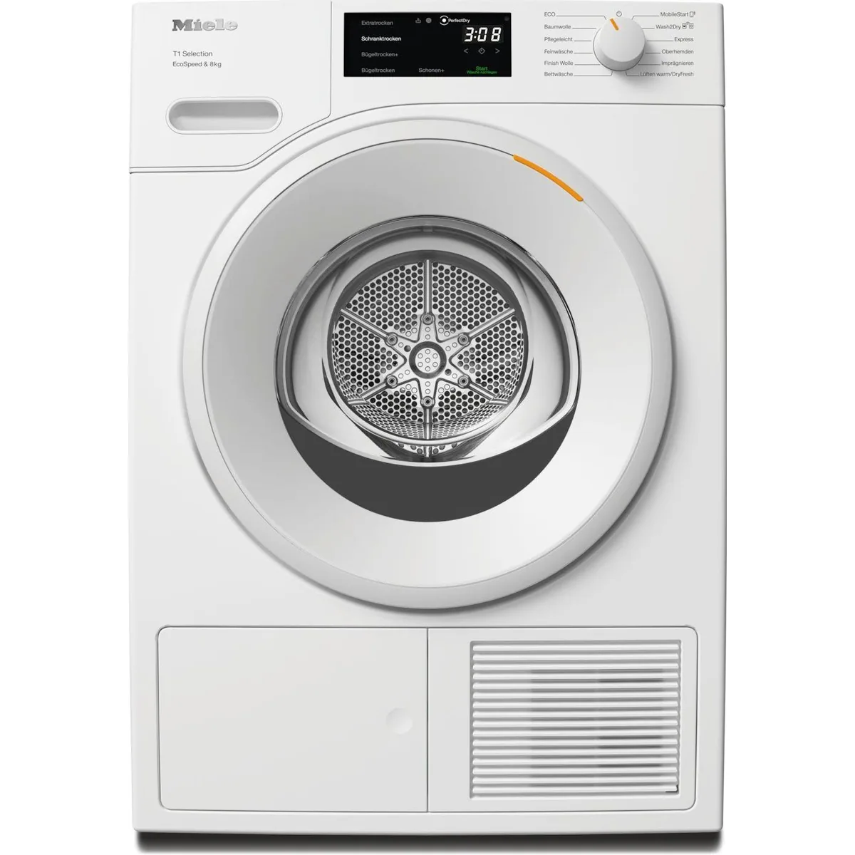 Miele TSC643WP Wärmepumpentrockner, 8 kg Fassungsvermögen, langlebig und effizient 2