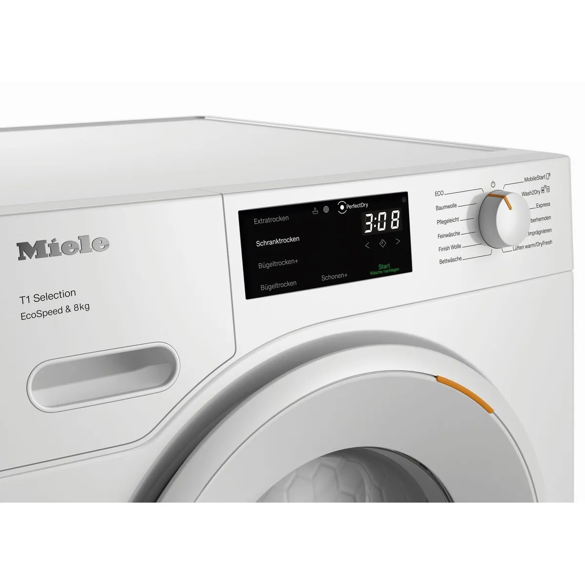 Miele TSC643WP Wärmepumpentrockner, 8 kg Fassungsvermögen, langlebig und effizient 3
