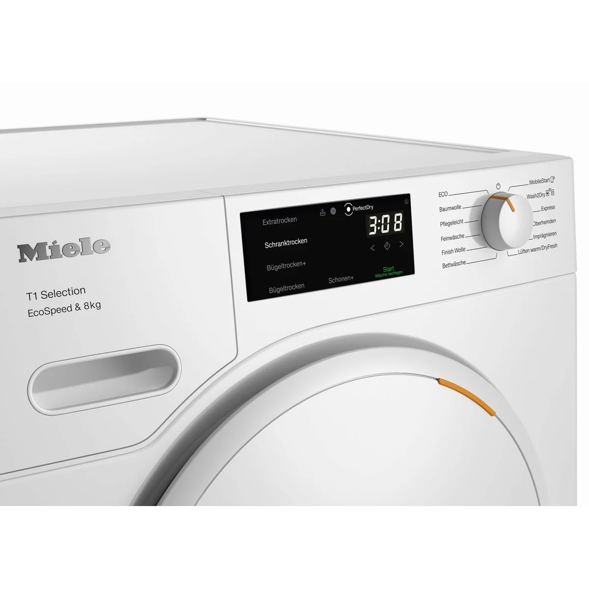 Miele TSB643WP Wärmepumpentrockner, 8 kg Fassungsvermögen, langlebige Qualität 2