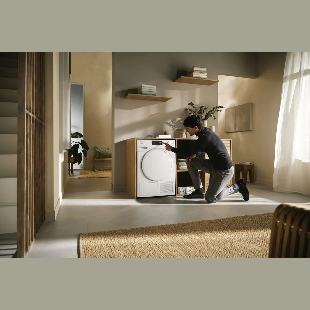 Miele TSB643WP Wärmepumpentrockner, 8 kg Fassungsvermögen, langlebige Qualität 4