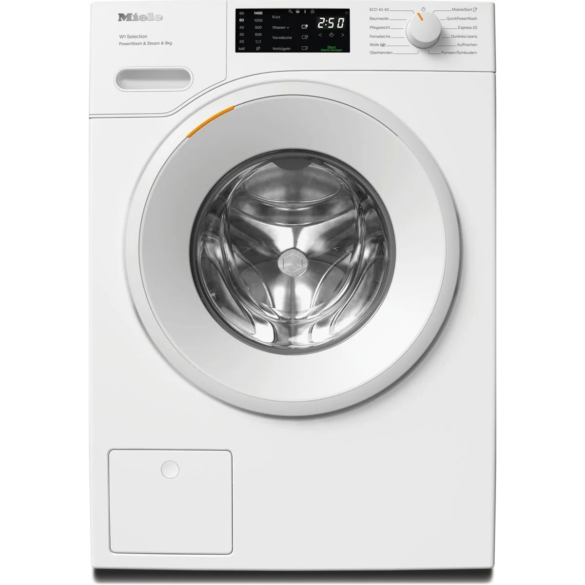 Miele WSD383 WCS PWash&Steam, 9 kg, 1400 U/min — Energieeffizienz A, Schaumerkennung, 25 Jahre Motorgarantie