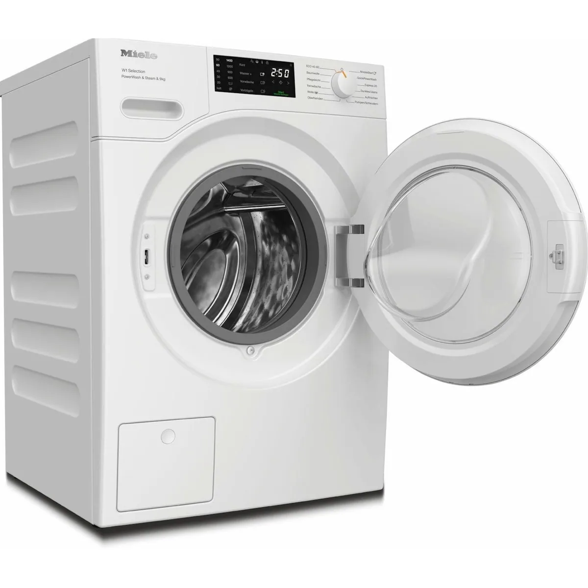Miele WSD383 WCS PWash&Steam, 9 kg, 1400 U/min — Energieeffizienz A, Schaumerkennung, 25 Jahre Motorgarantie 2