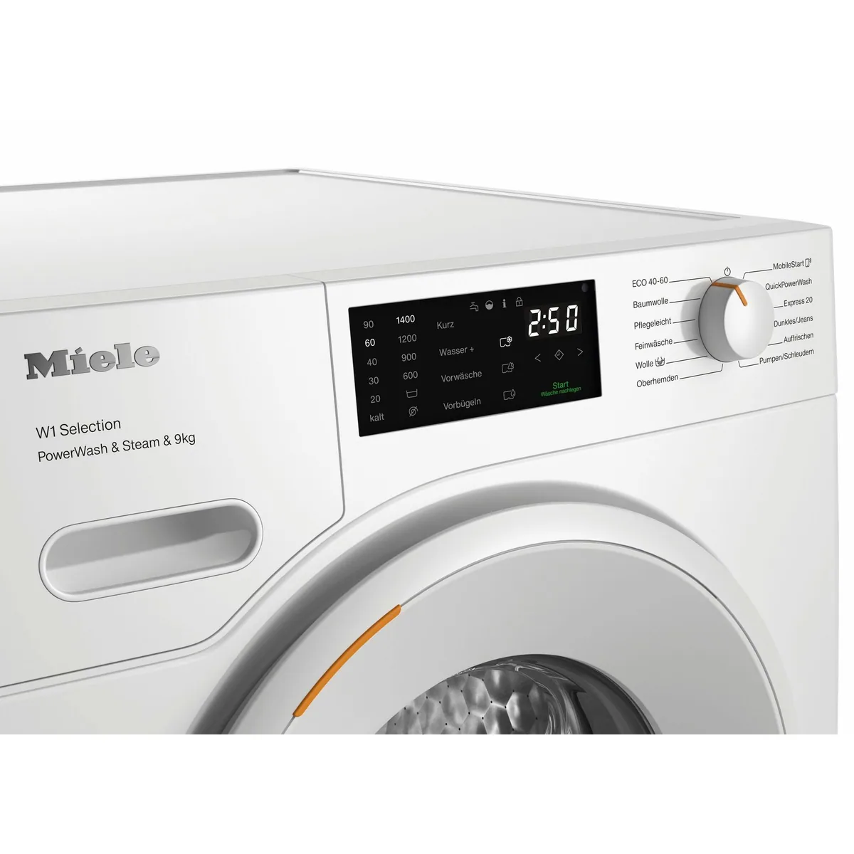 Miele WSD383 WCS PWash&Steam, 9 kg, 1400 U/min — Energieeffizienz A, Schaumerkennung, 25 Jahre Motorgarantie 3