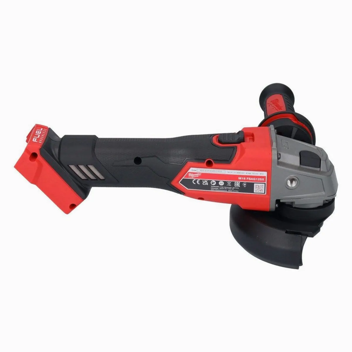 Milwaukee M18 FSAG125X Akku-Winkelschleifer, kompakt und leistungsstark — inkl. 5,0 Ah Akku 5
