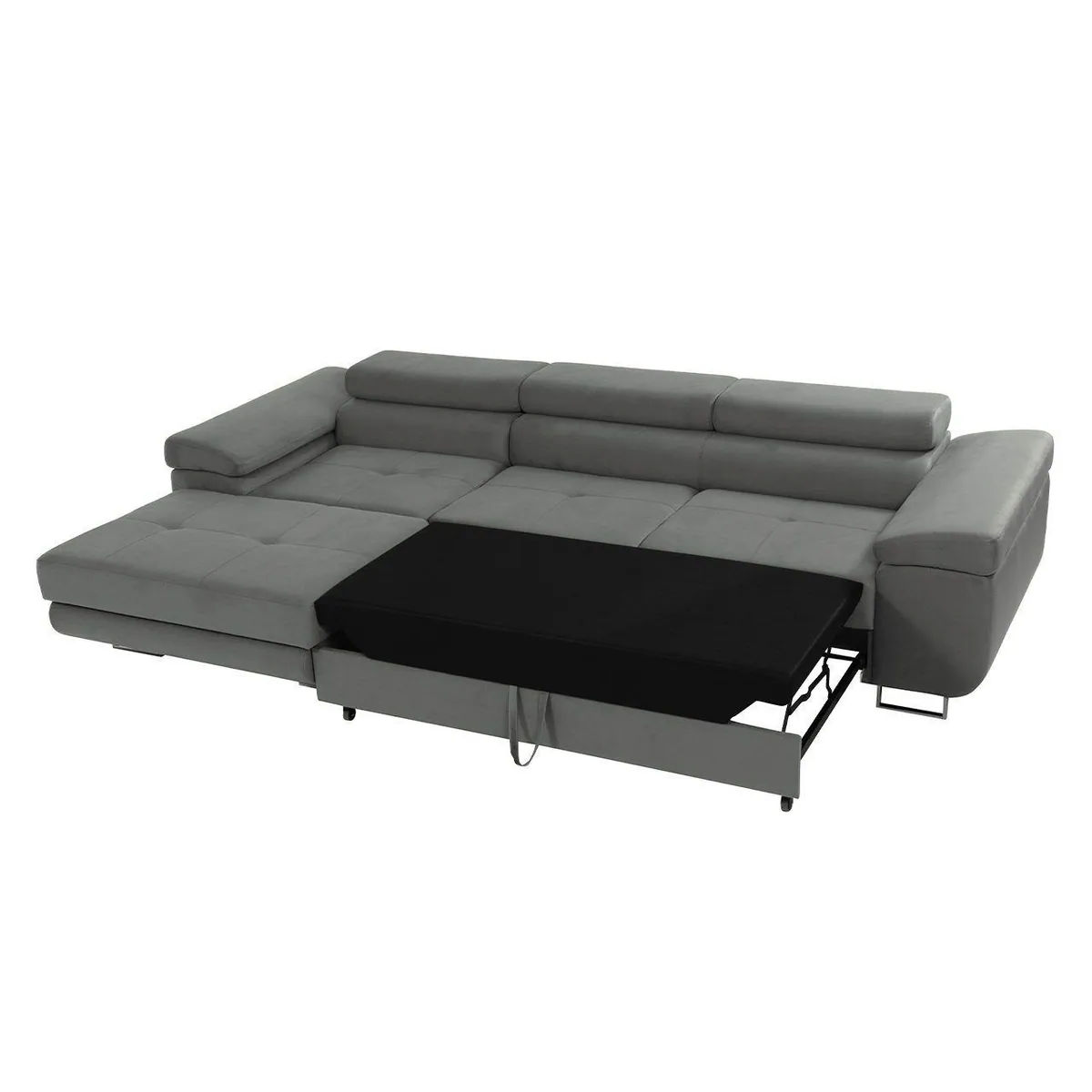MIRJAN24 Ecksofa Torezio Mini Cord, mit Bettkasten und Schlaffunktion, 280 cm 3