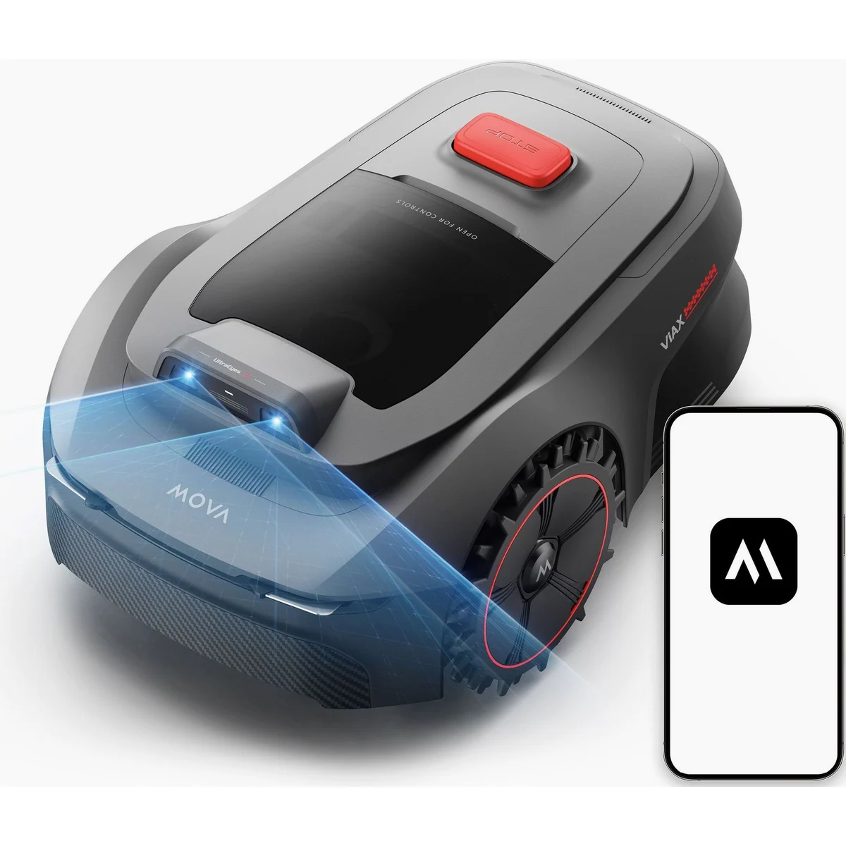 Mova ViAX 250 Rasenmähroboter-Akku, 2,5 Ah Kapazität, ideal für Rasenflächen bis 250 m²