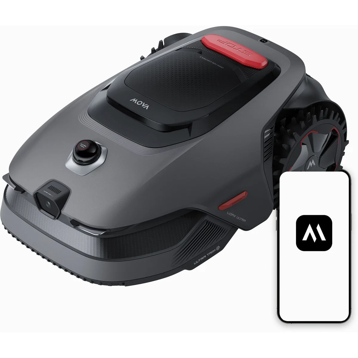 Mova LiDAX Ultra 800, kabelloser Mähroboter für bis 800 m² Rasenfläche