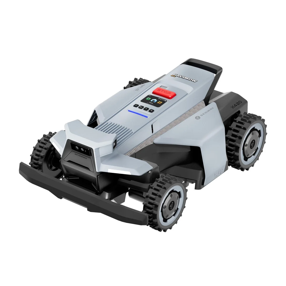 NAVIMOW X420 Mähroboter, ohne Begrenzungskabel, 2000 m², Zero-Turn AWD für 84 % Steigungen